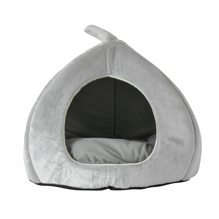 Cama para Mascotas Samba Tipo Iglú Gris