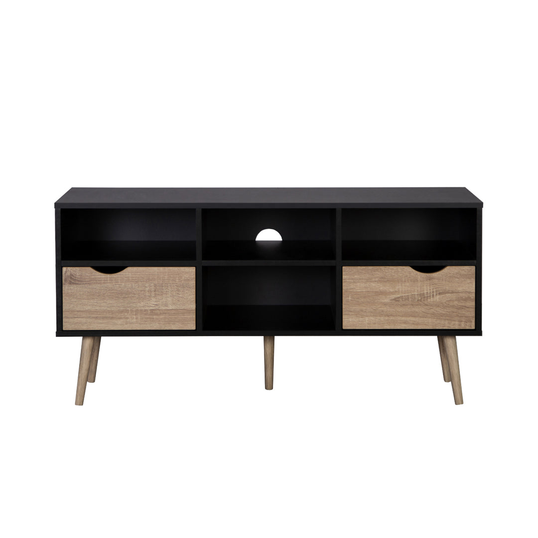 Mueble de TV Rack Nórdico Negro