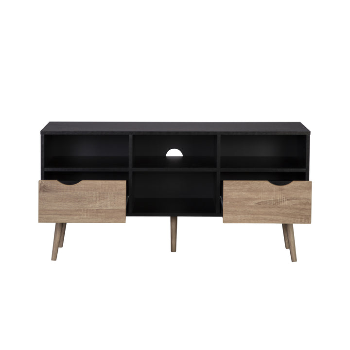 Mueble de TV Rack Nórdico Negro