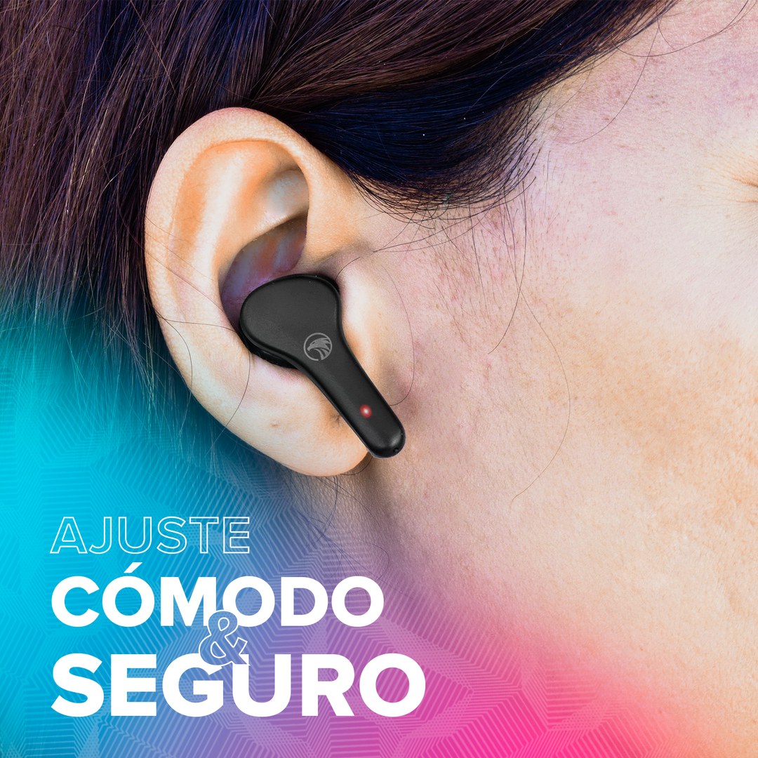 Audífonos Inalámbricos Njoytech In-Ear con Estuche de Carga