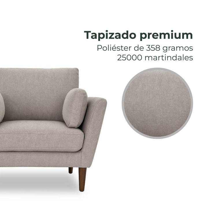 Sillón Individual Malaga Taupe