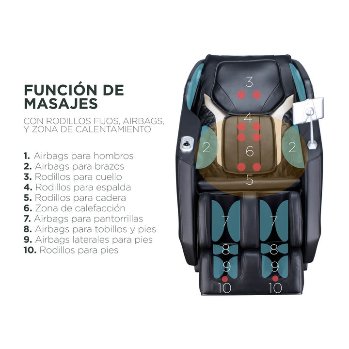 Sillón Masajeador Eléctrico Reclinable