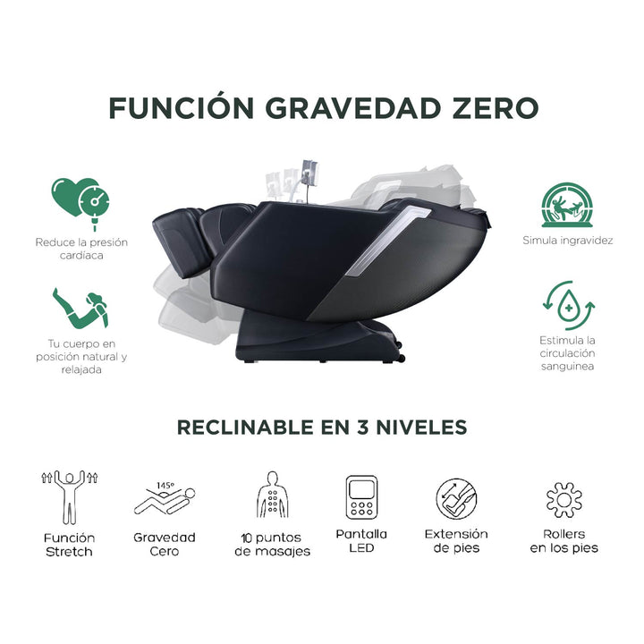 Sillón Masajeador Eléctrico Reclinable