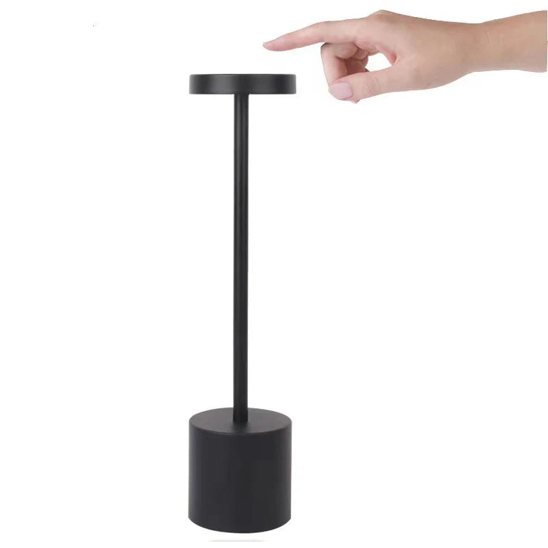 Lámpara de Mesa LED USB Táctil Minimalista