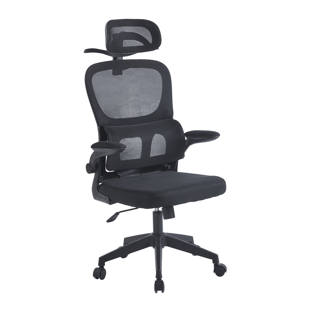 Silla de Oficina Ergonómica con Brazos Abatibles