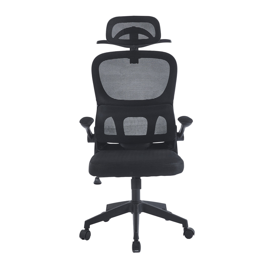 Silla de Oficina Ergonómica con Brazos Abatibles