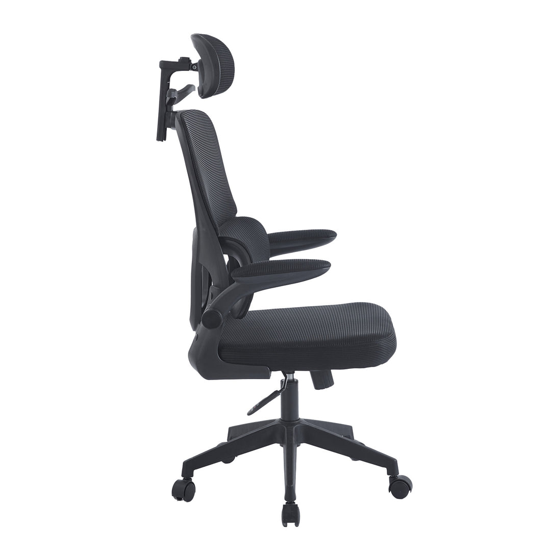 Silla de Oficina Ergonómica con Brazos Abatibles