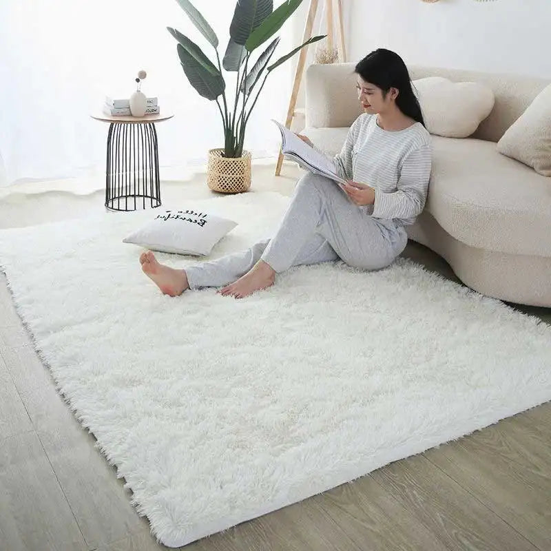 Alfombra Mullida Grande para Sala de Estar y Dormitorio