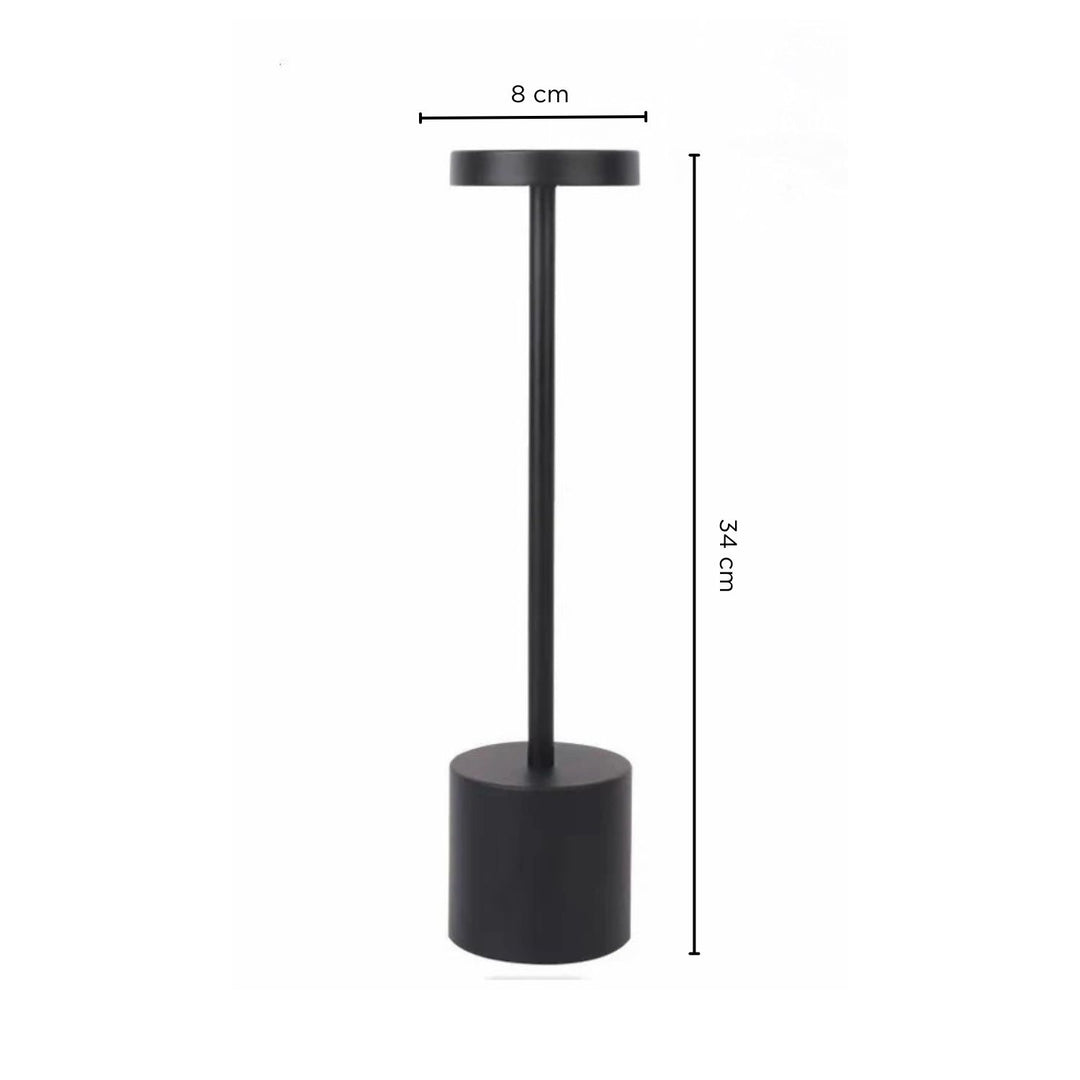 Lámpara de Mesa LED USB Táctil Minimalista