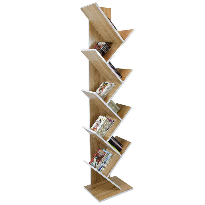 Librero Tunez Vertical Diseño Moderno Beige
